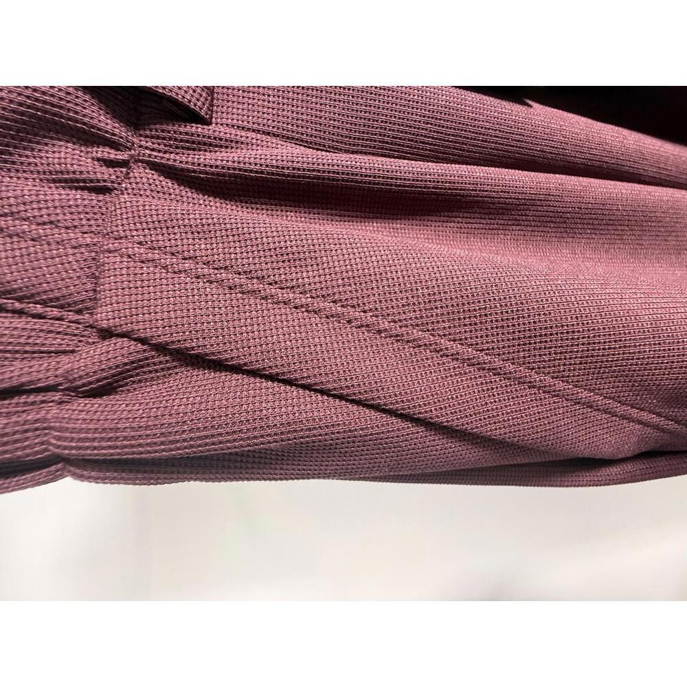 NWT Halara Flex™ High Waisted Pocket Wide Leg Waffle Work Pants Plum Wine - M - Picture 9 of 11